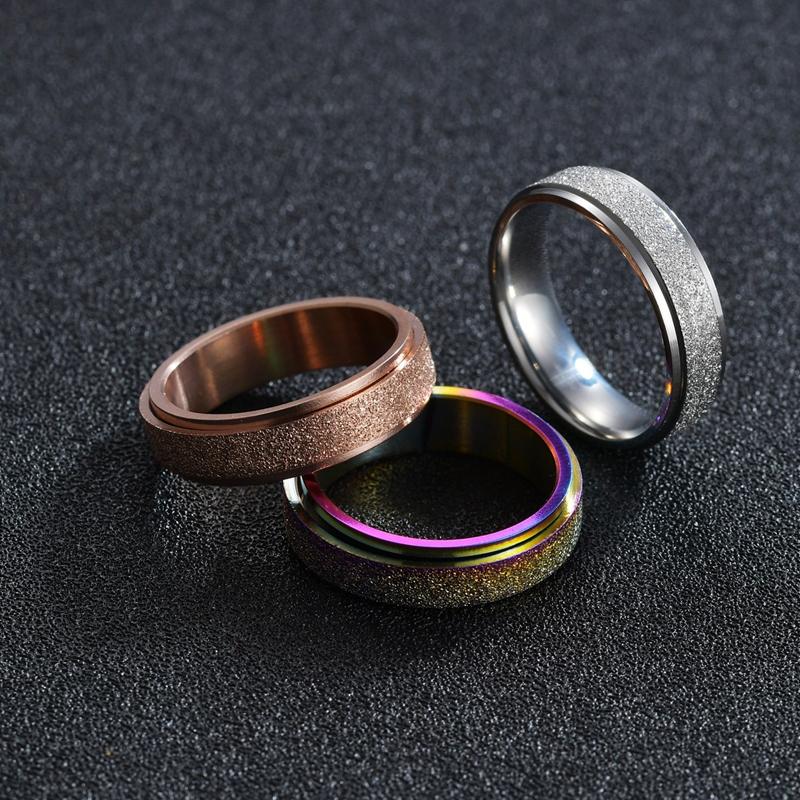 Frosted Anxiety Relief Ring