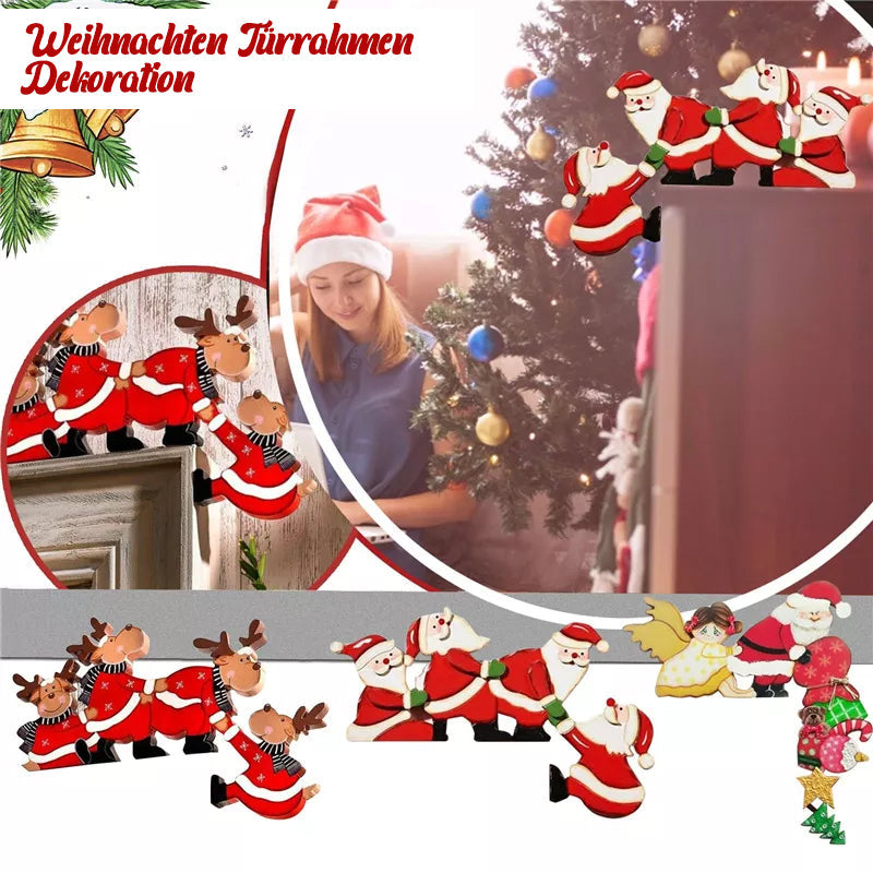 Funny Christmas Door Frame Decorations
