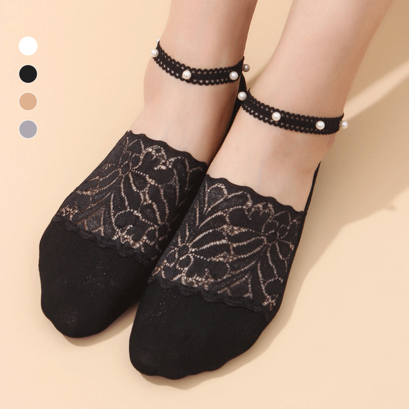 Lilyrhyme™ Pearl Lace Socks
