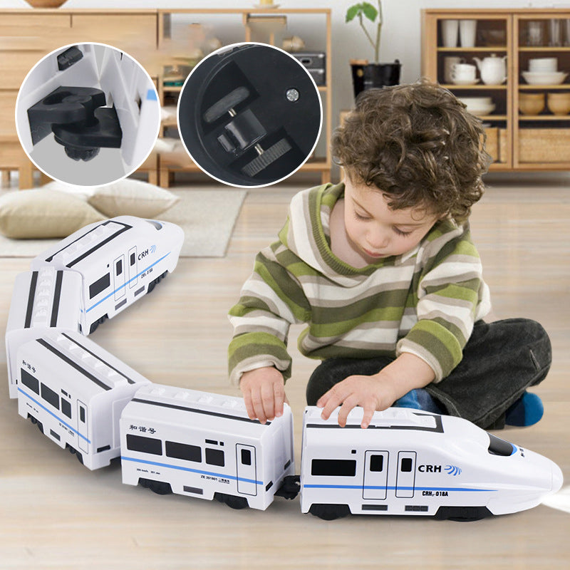 Electric Universal Simulation High Speed Railway Train Toy