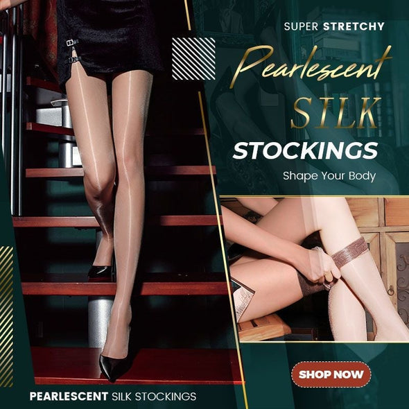 Lilyrhyme™ Pearlescent Silk Stockings