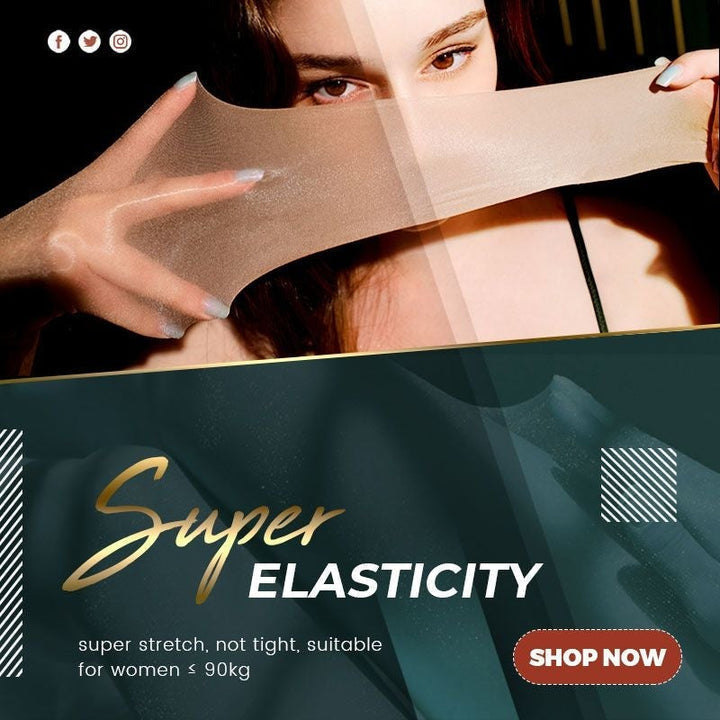 Lilyrhyme™ Pearlescent Silk Stockings