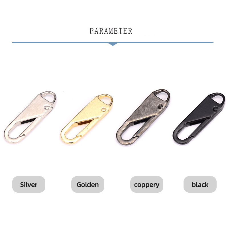 Lilyrhyme™ Universal Metal Zipper Head (6PCS)