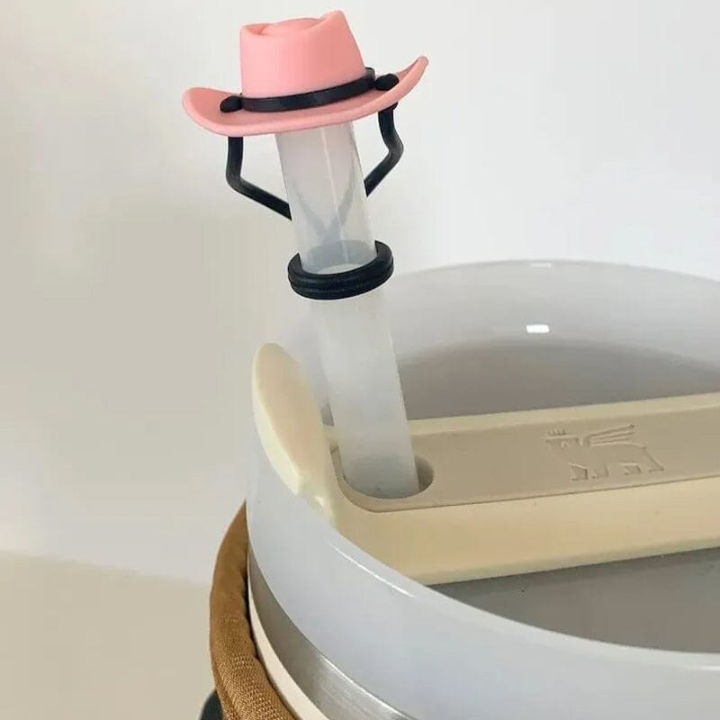 Silicone Cowboy Hat Straw Covers Cap